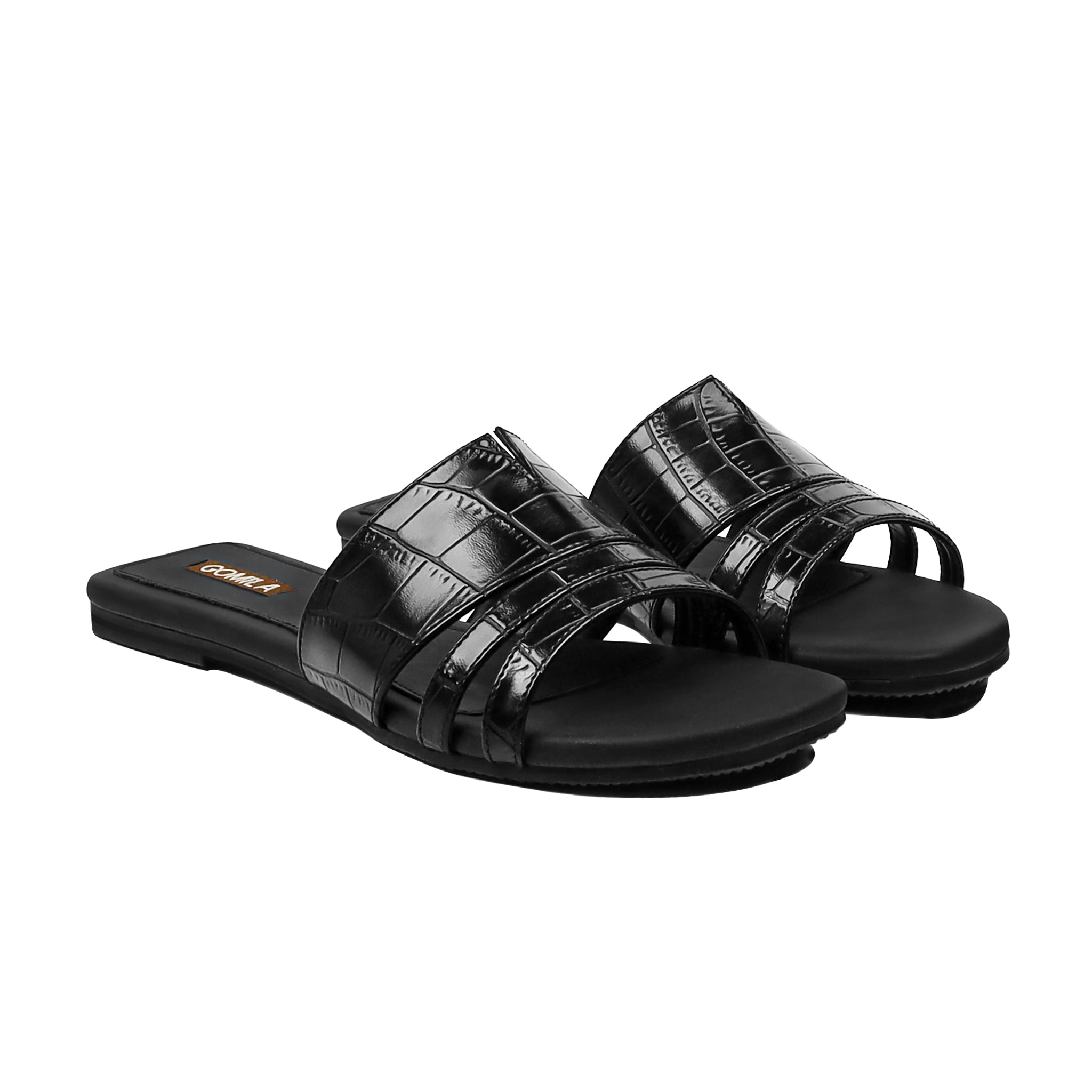 Aria - Women's Black Slipper