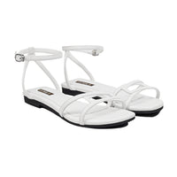 Aloura - Women's White Strapped Sandal