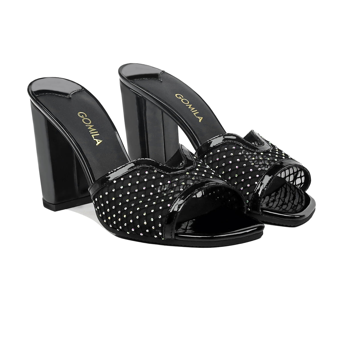 Celvia - Women's Black Heels