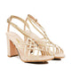 Fiorina - Women's Beige Strapped Heel