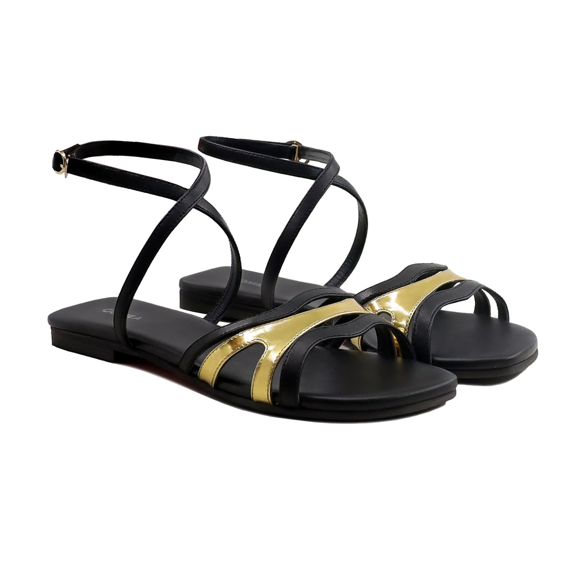 Lucia - Women's Yellow Strapped Sandal