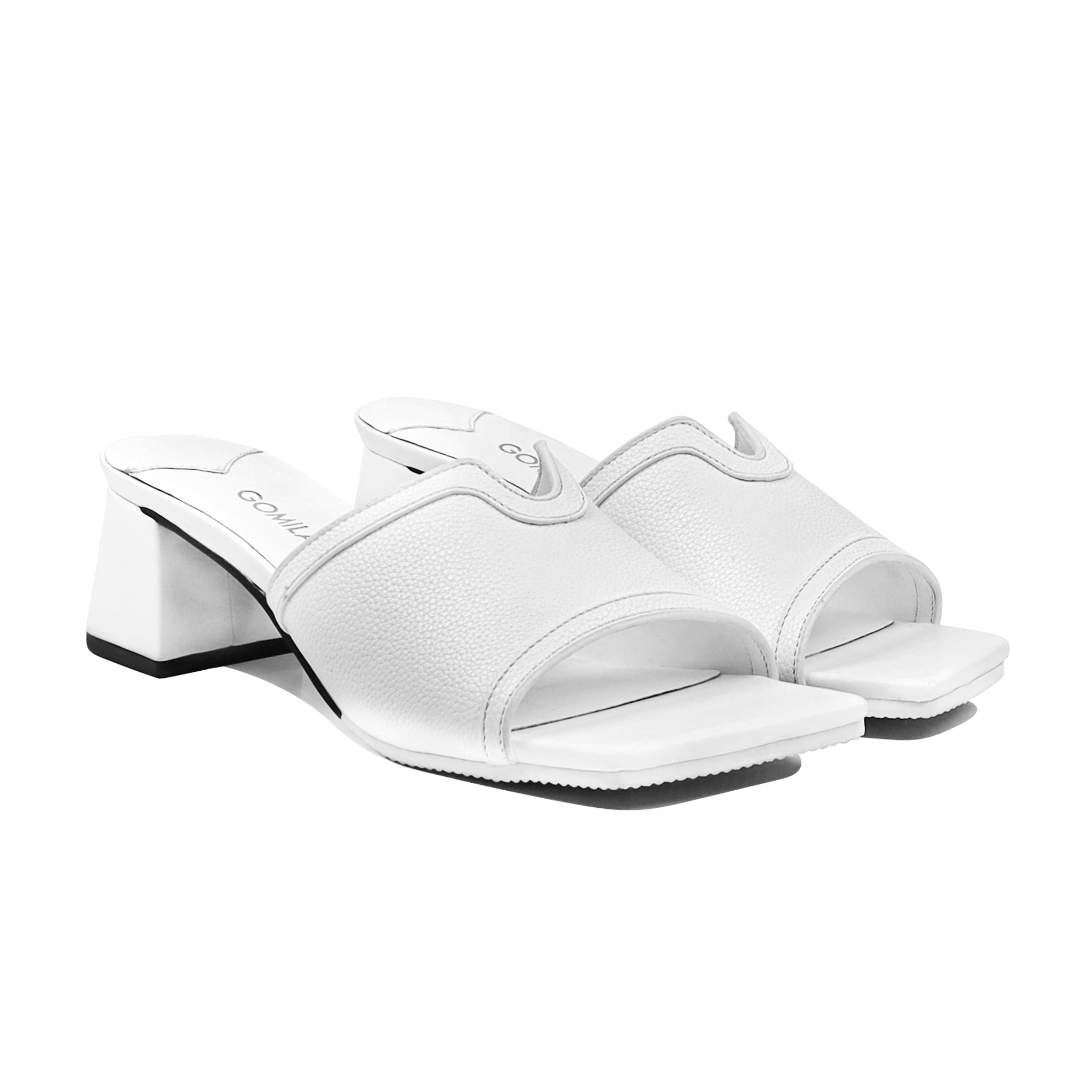 Elyana - Women's White 50mm Heel