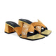 Belle - Women's Yellow Heel