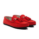Aira - Ladies Oxblood Suede Loafer