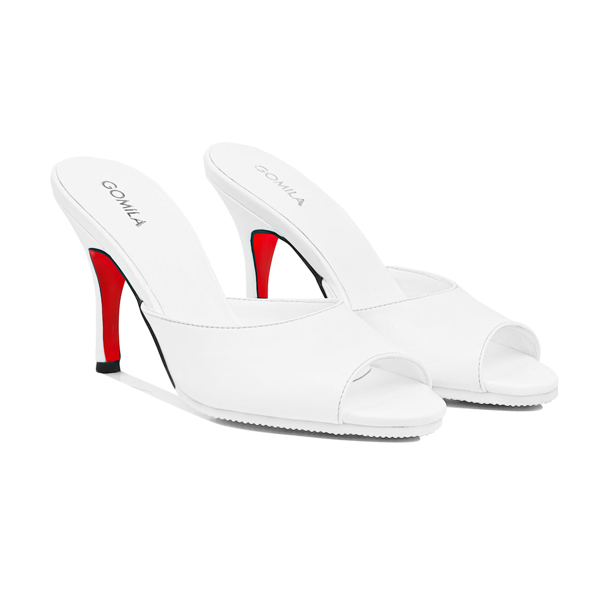 Pearl - Women's White 90mm Heel