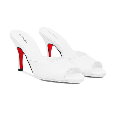 Pearl - Women's White 90mm Heel