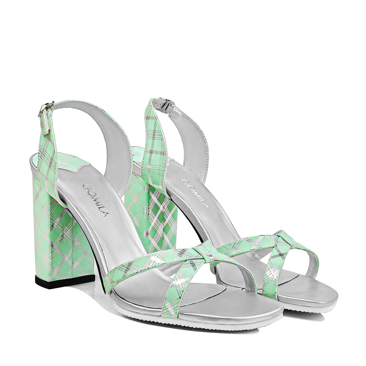 Ciel - Women's Argyle Green 90mm Heels