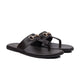 Ledger - Men's Dark Brown Calf Leather Slipper
