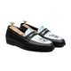 Osven - Men's Black Hand Painted Loafer
