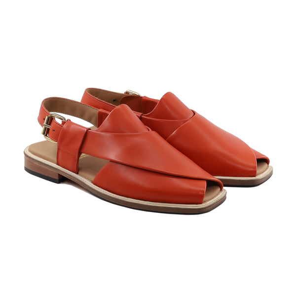Homare - Men's Tan Calf Leather Sandal