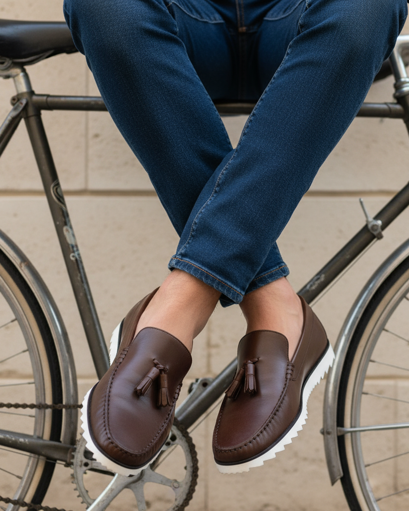 Clyro - Men's Brown Calf Leather Loafer