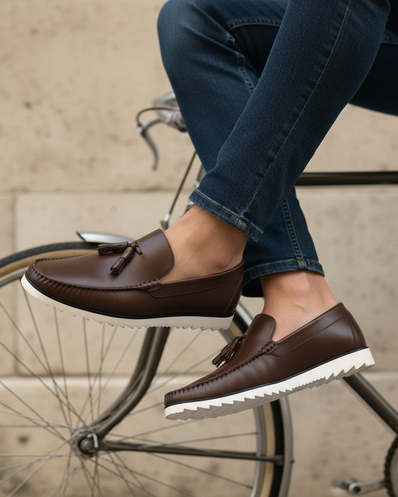 Clyro - Men's Brown Calf Leather Loafer