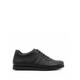 Glostrup - Men's Black Pebble Grain Leather Jogger