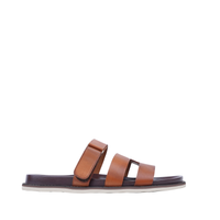 Elvorn - Men's Tan Calf Leather Slipper