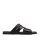 Hayes - Men's Brown Calf Leather Slipper