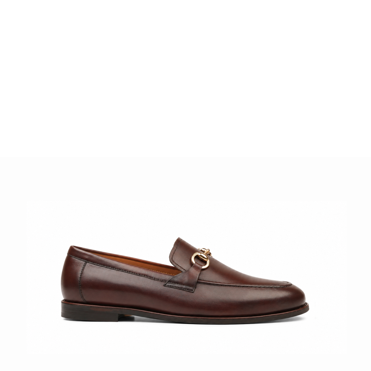 Cove - Men's Reddish Brown Calf Leather Loafer