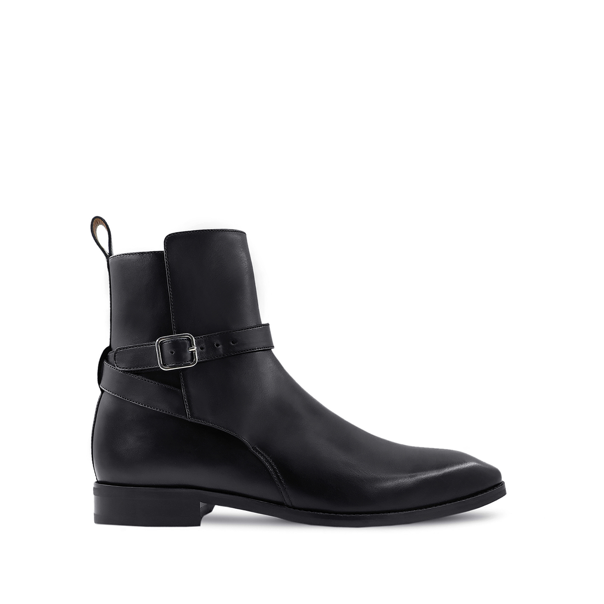 Blas - Men's Black Calf Leather Jodhpur Boot