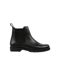 Ryze - Men's Black Pebble Grain Leather Chelsea Boot