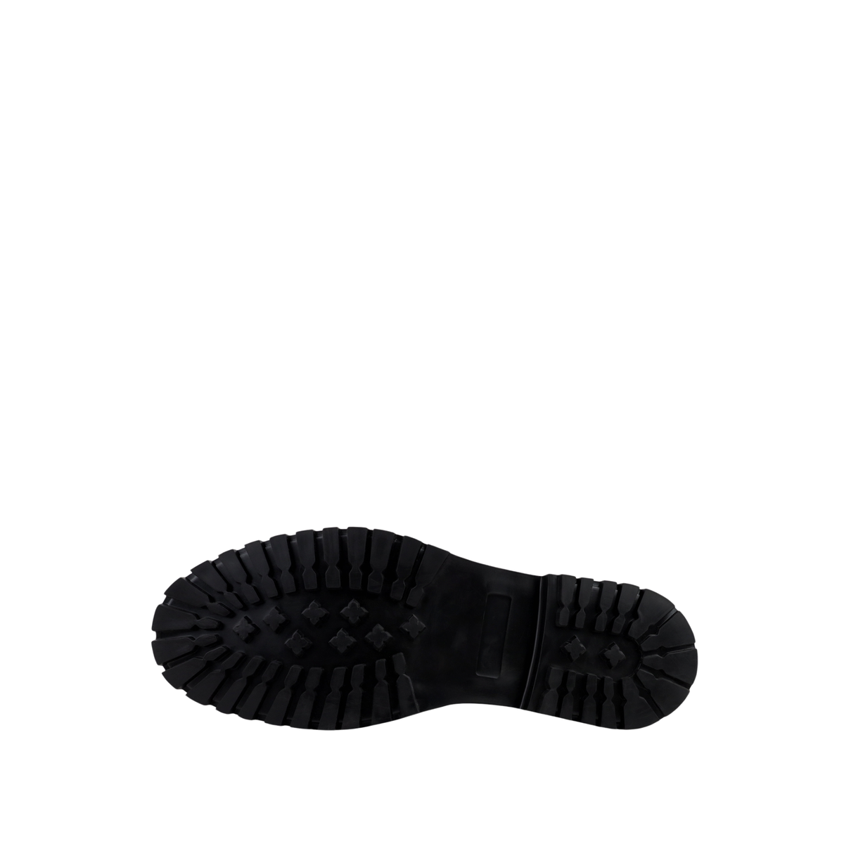 Bronx - Men's Black Pebble Grain Leather Sandal