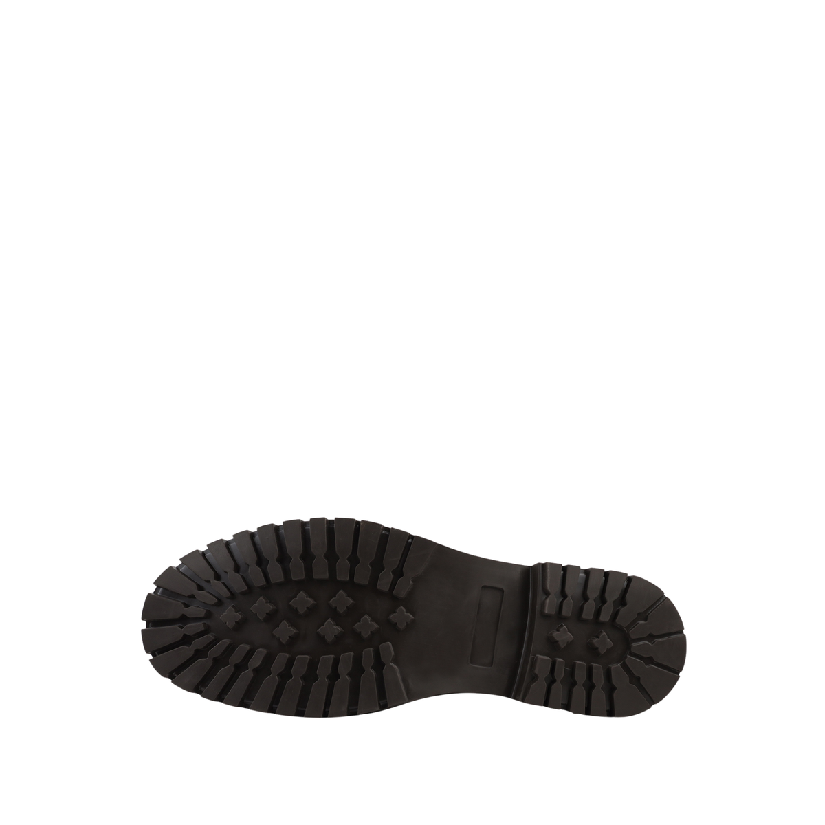 Bronx - Men's Dark Brown Pebble Grain Leather Sandal