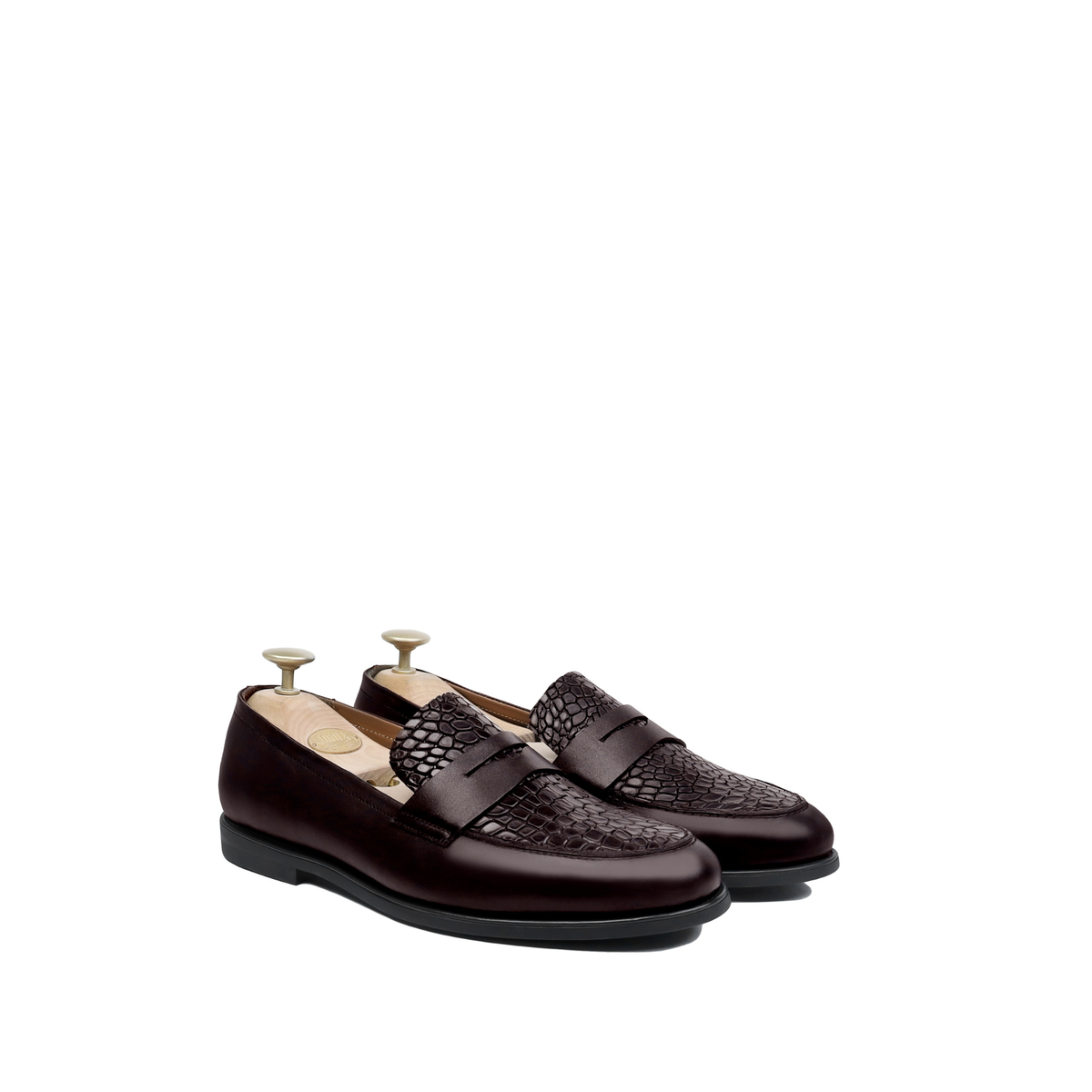 Neyoshi - Men's Brown Calf Leather Loafer