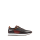 Rento - Men's Multicolor Calf Leather and Harris Tweed Jogger