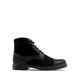 Dosia - Men's Black Kid Suede and Calf Leather Boot