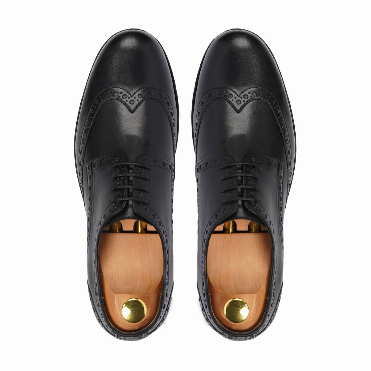 Yoite - Me's Black Calf Leather Derby Shoe