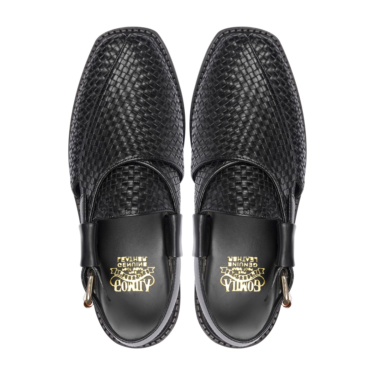 WOVEN PESHAWARI CHAPPAL - Gomila Intersole