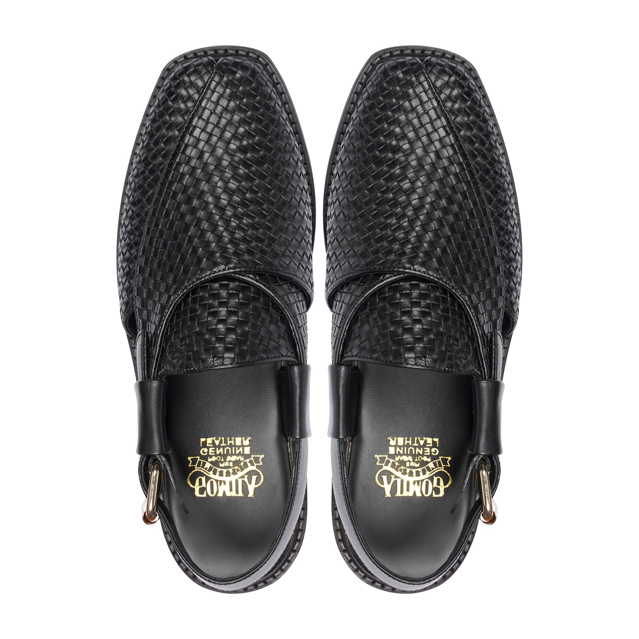 WOVEN PESHAWARI CHAPPAL - Gomila Intersole
