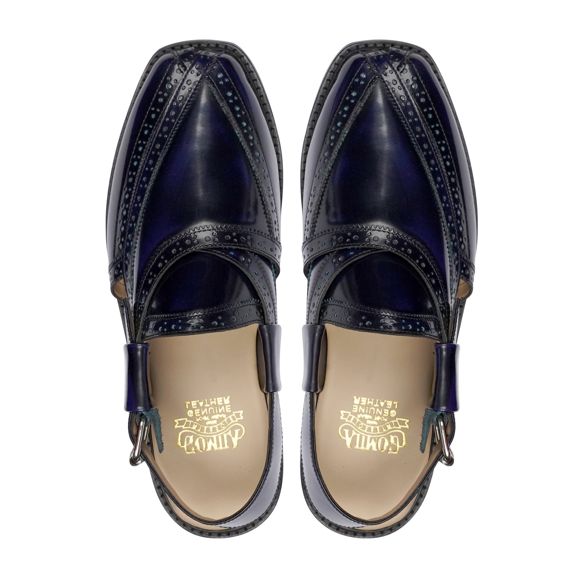 NOUROZE CHAPPAL BLUE - Gomila Intersole