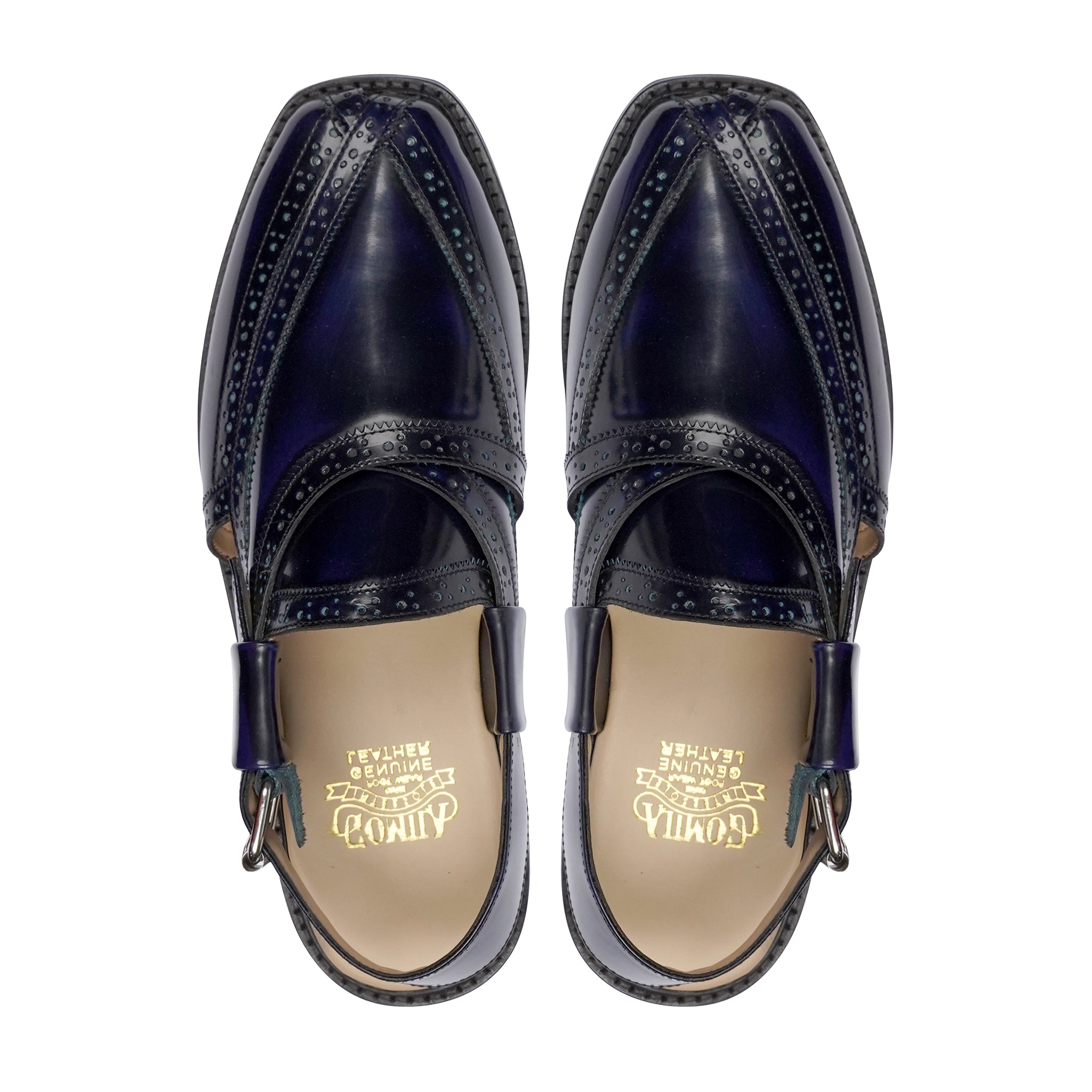 NOUROZE CHAPPAL BLUE - Gomila Intersole