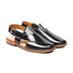 Torree - Men's Black Box Leather High Shine Sandal