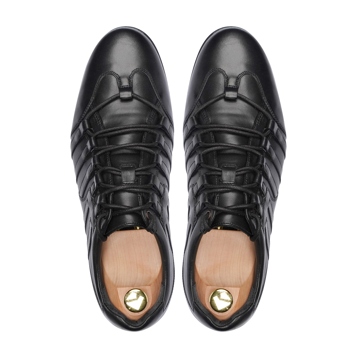 Chora - Men's Black Calf Leather Jogger