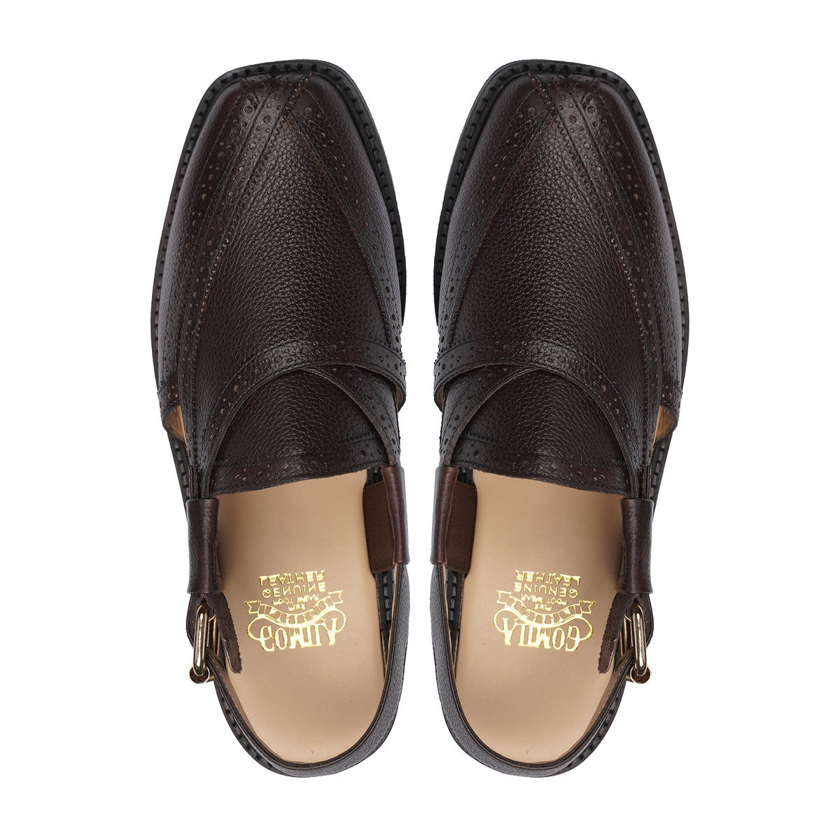 NOUROZE CHAPPAL MATT CHOCOLATE BROWN - Gomila Intersole