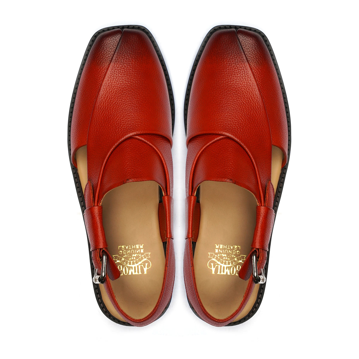 BURNISHED PESHAWARI CHAPPAL - Gomila Intersole