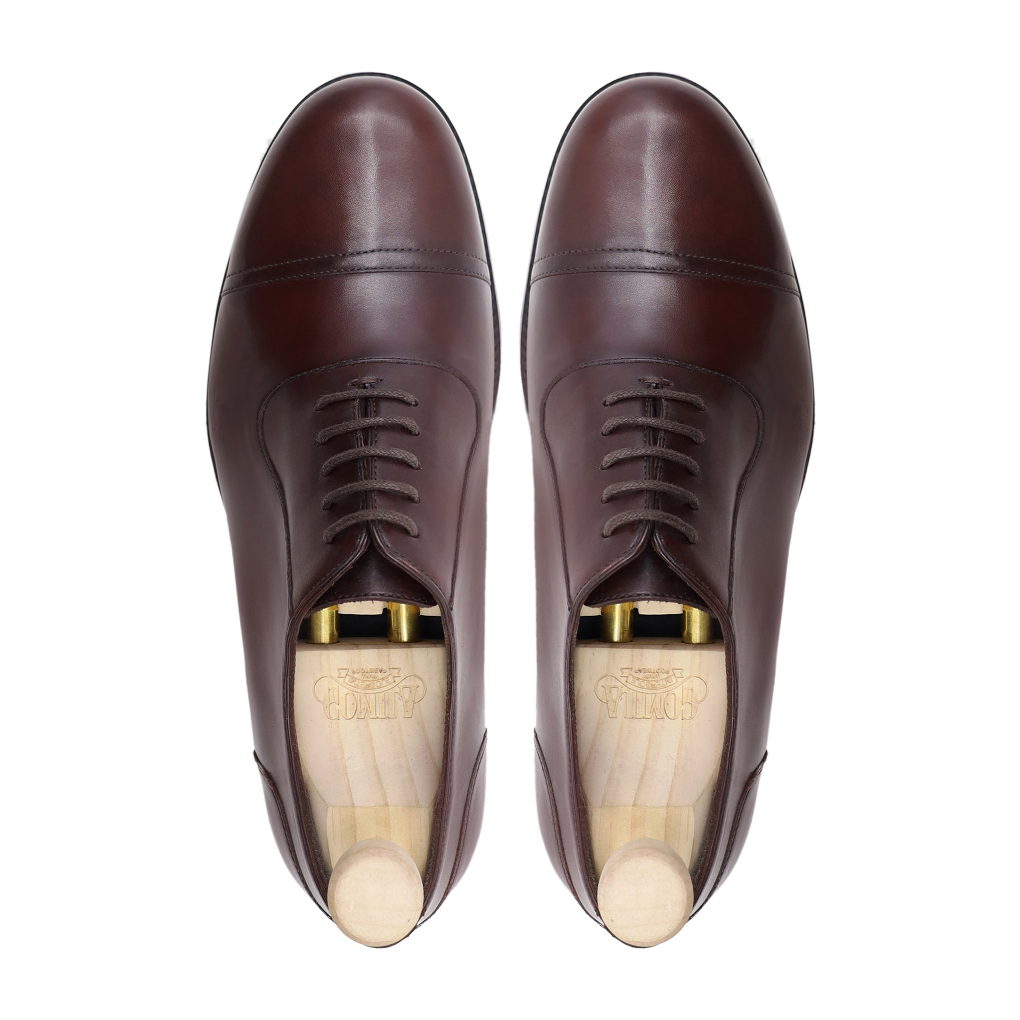 Atlanta - Men's Dark Brown Calf Leather Oxford Shoe