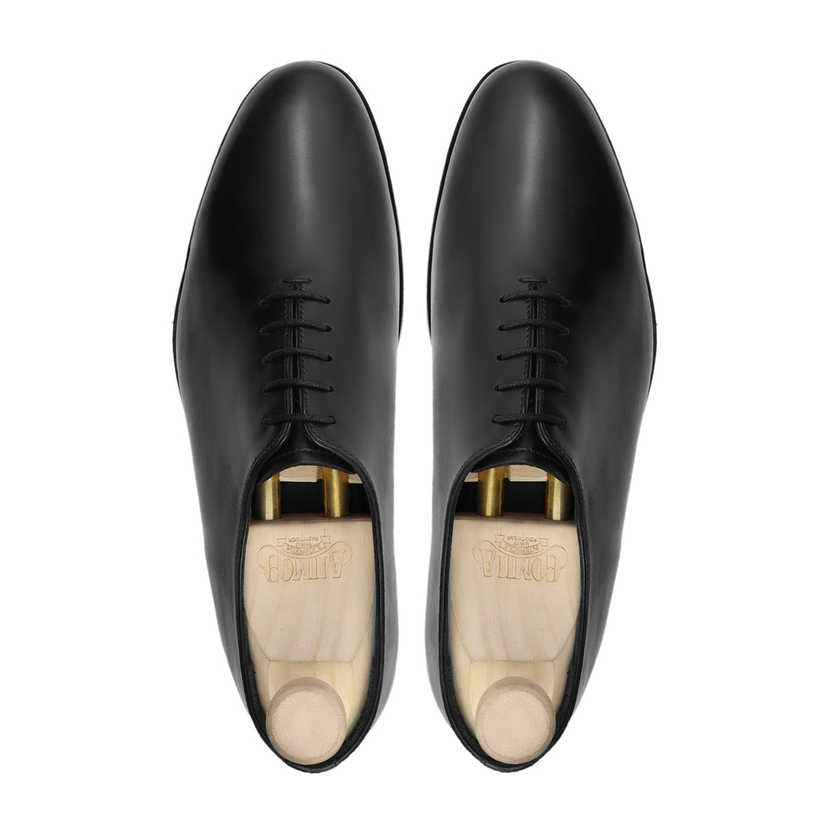 Steffan - Men's Black Calf Leather Wholecut Shoe - Goodyear Welted