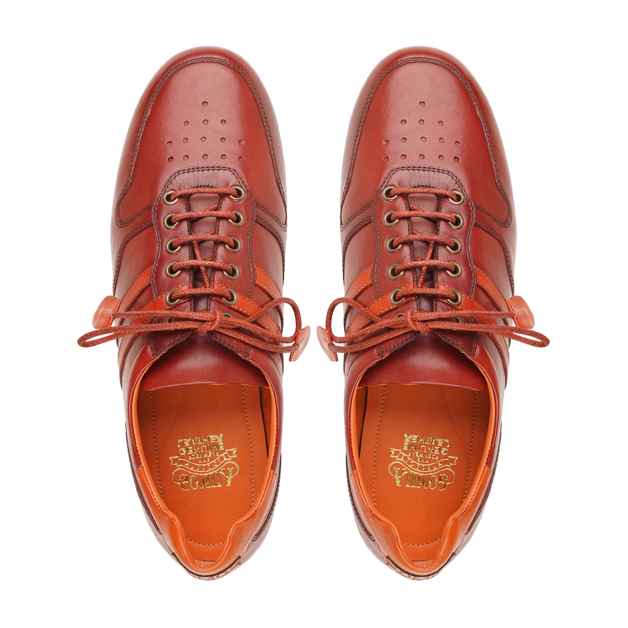 Sinisa - Men's Oxblood Calf Leather Jogger