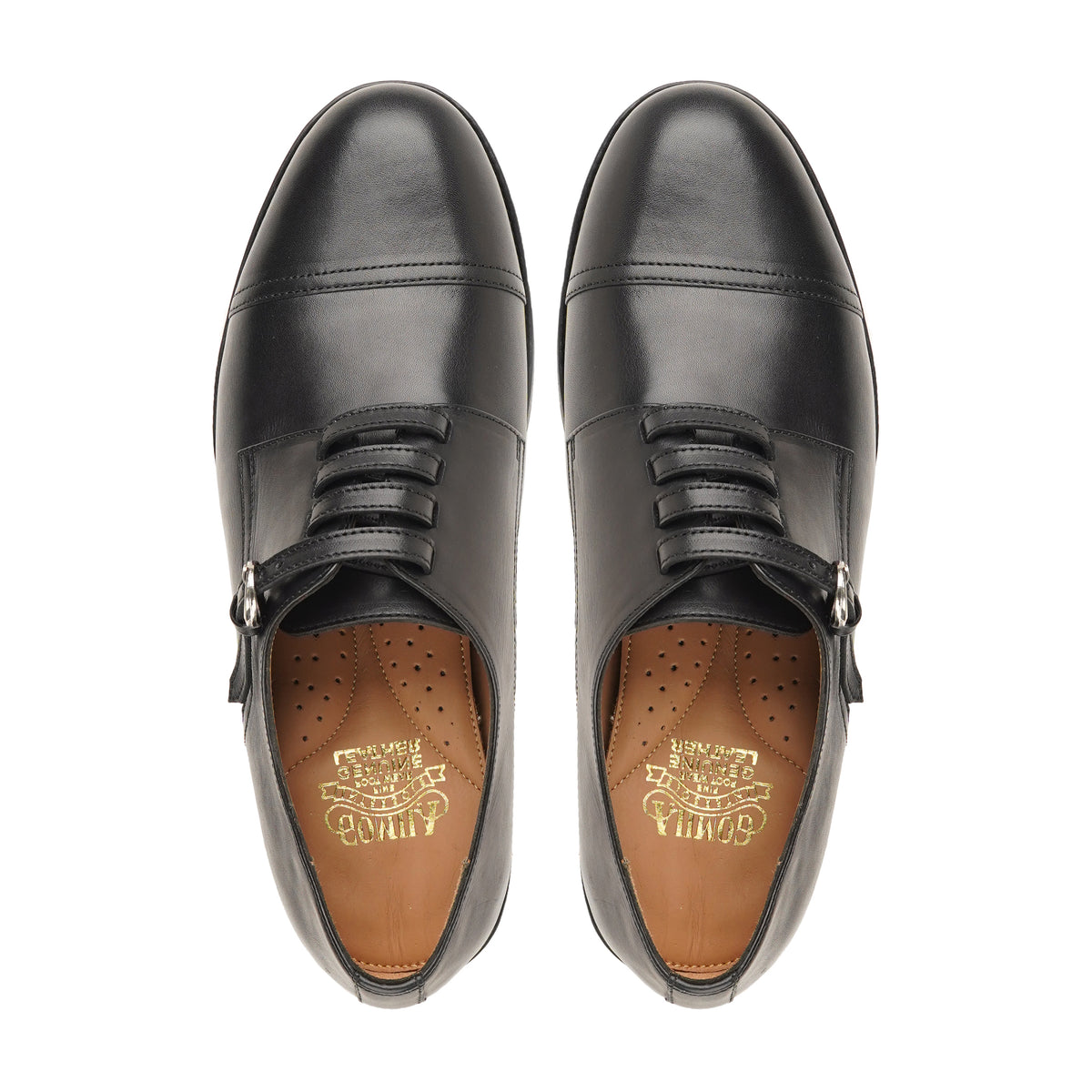 Norson - Men's Black Calf Leather Derby Shoe