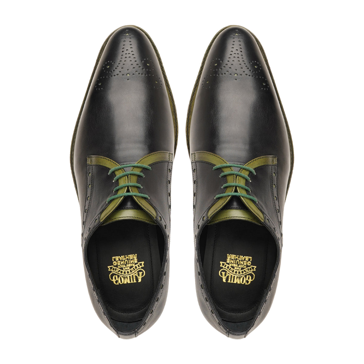 Terrain - Men's Black Calf Leather Derby Shoe