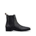 Jakiya - Men's Black Hand Woven Chelsea Boot