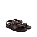 Matias - Men's Dark Brown Calf Leather Sandal