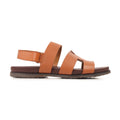 Amalfi - Men's Light Brown Calf Leather Sandal