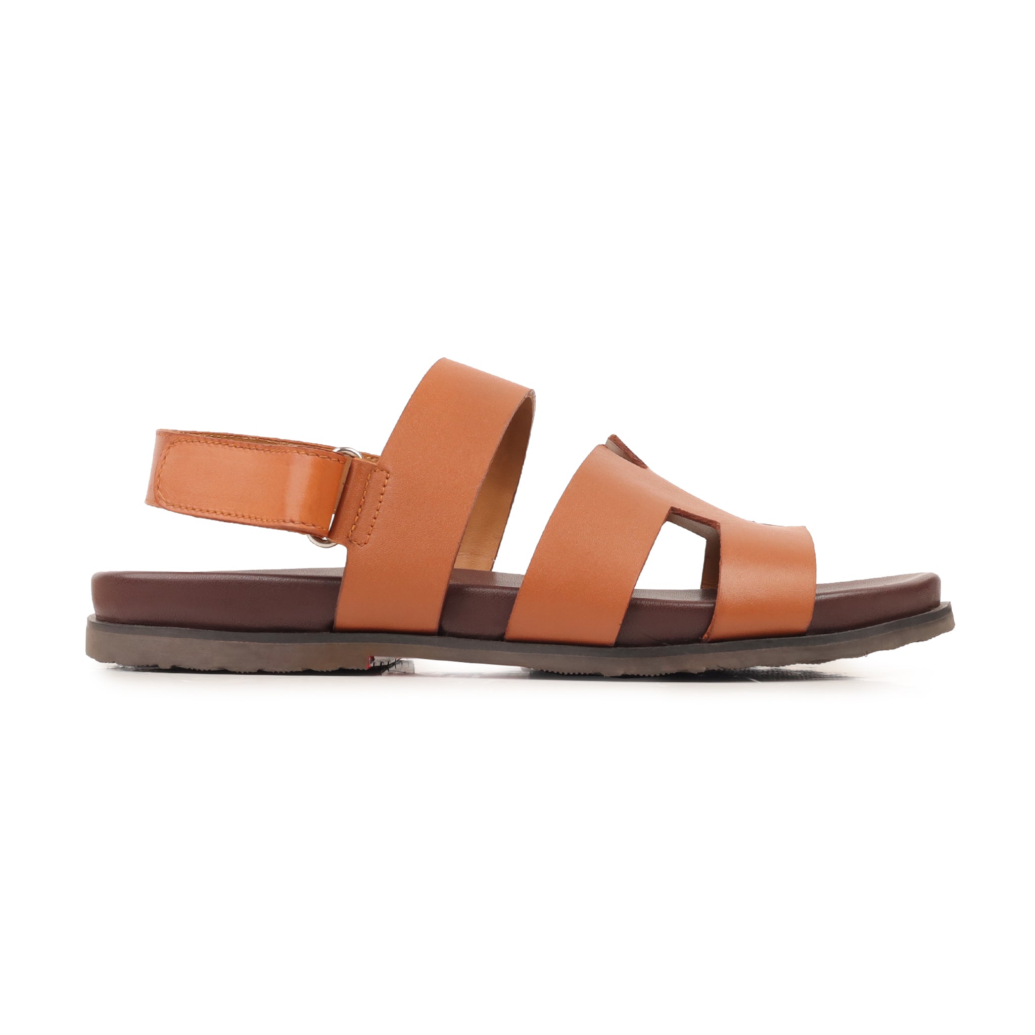 Amalfi - Men's Light Brown Calf Leather Sandal
