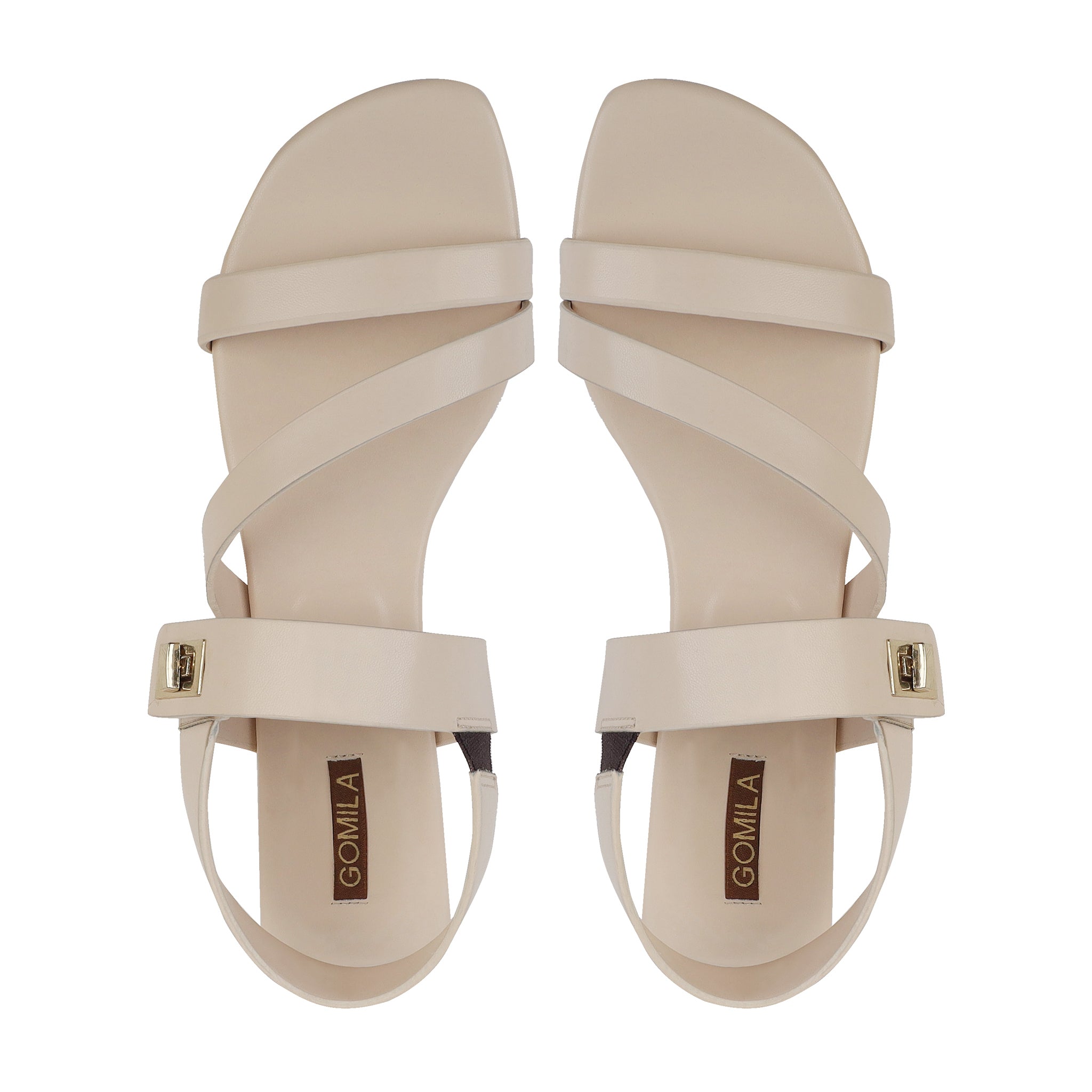 Zoren - Women's Off White Strapped Sandal