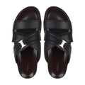 Maxon - Men's Dark Brown Calf Leather Slipper