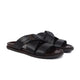 Maxon - Men's Dark Brown Calf Leather Slipper