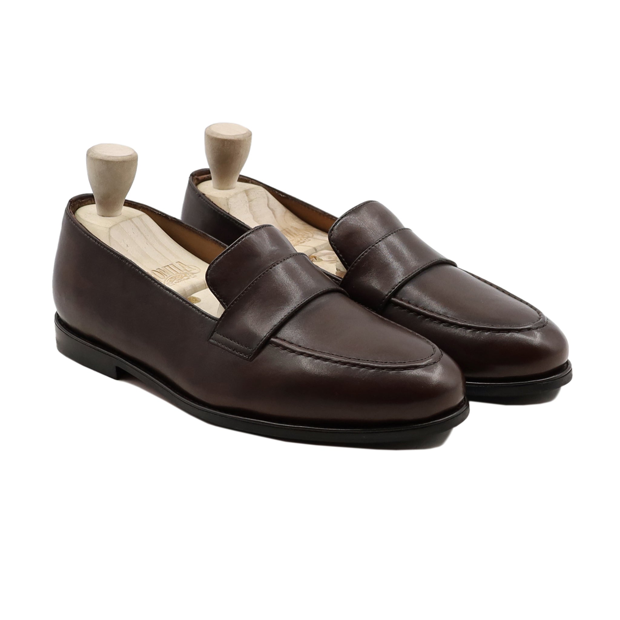 Muse - Men's Dark Brown Calf Leather Loafer