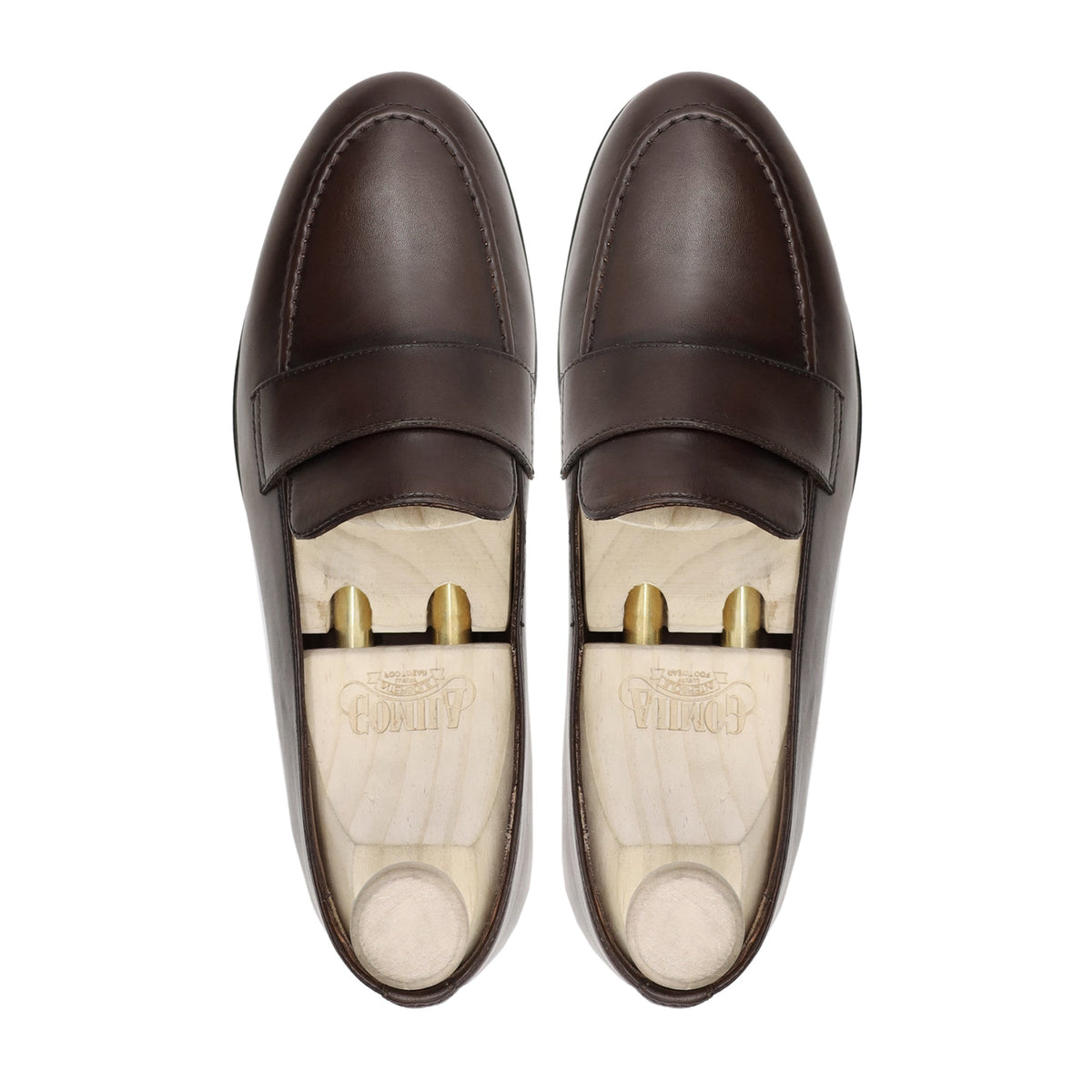 Velentin - Men's Dark Brown Calf Leather Loafer